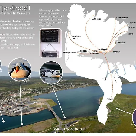 Szálloda Fjordhotell Vadsø